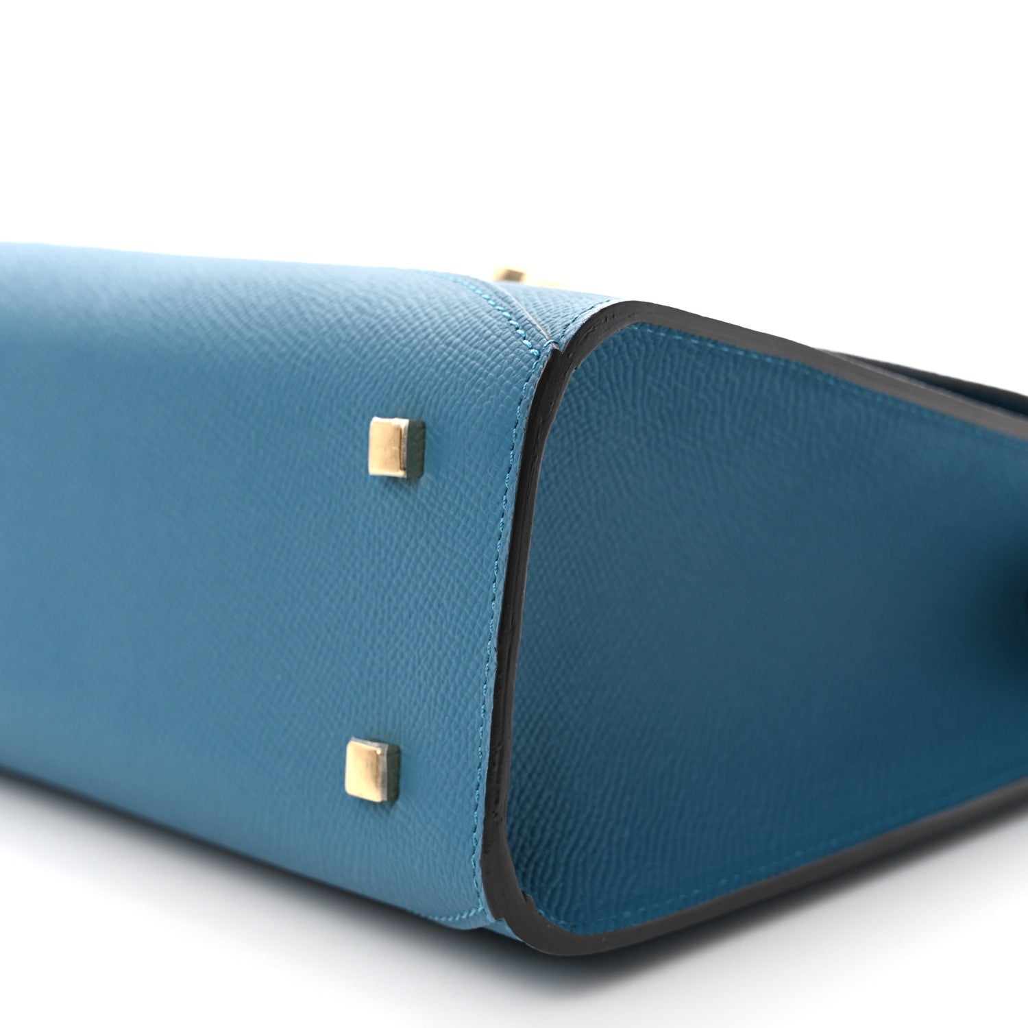 Moynat Carat Calfskin Gabrielle PM Prussian Blue 8 of 8