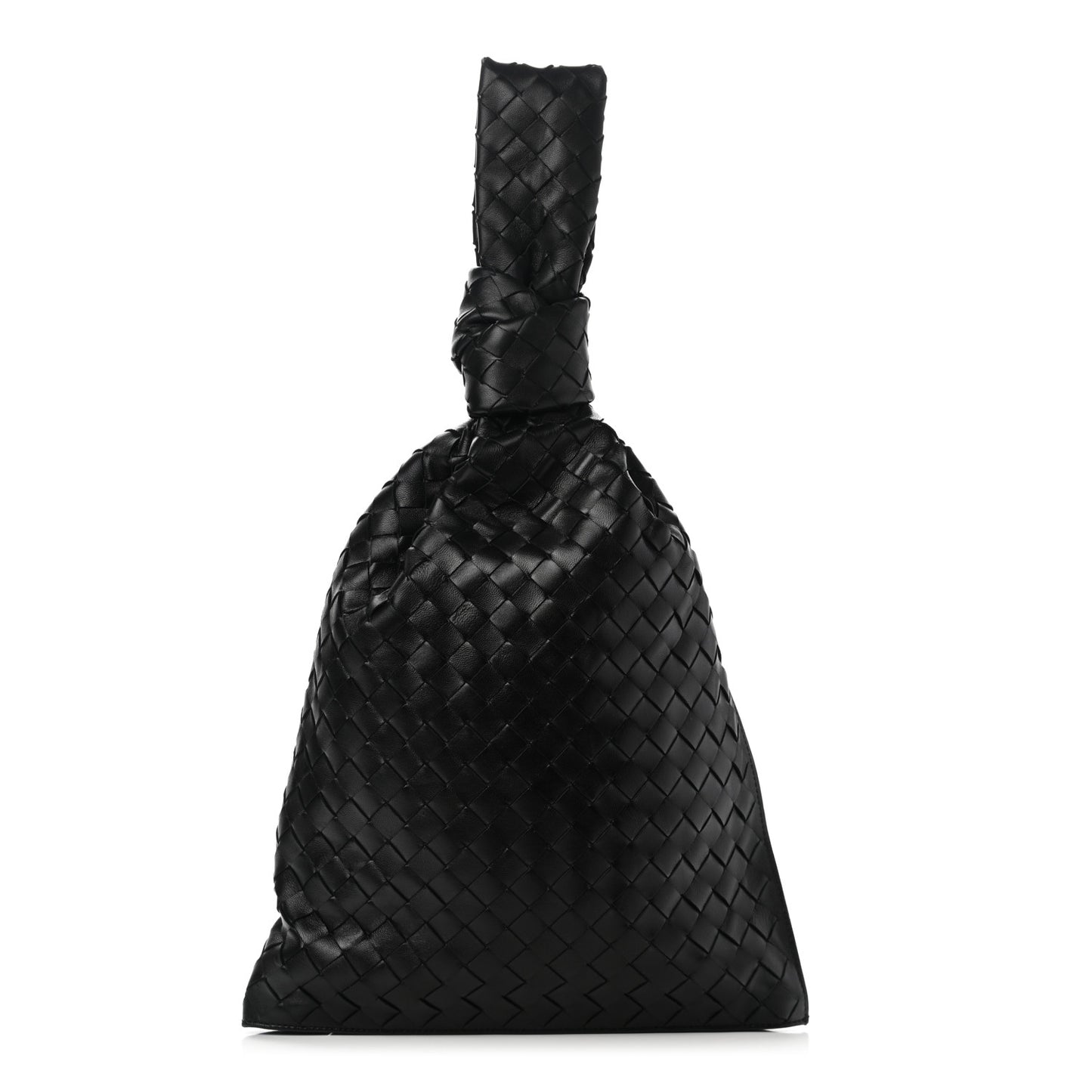 Nappa Intrecciato BV Twist Black