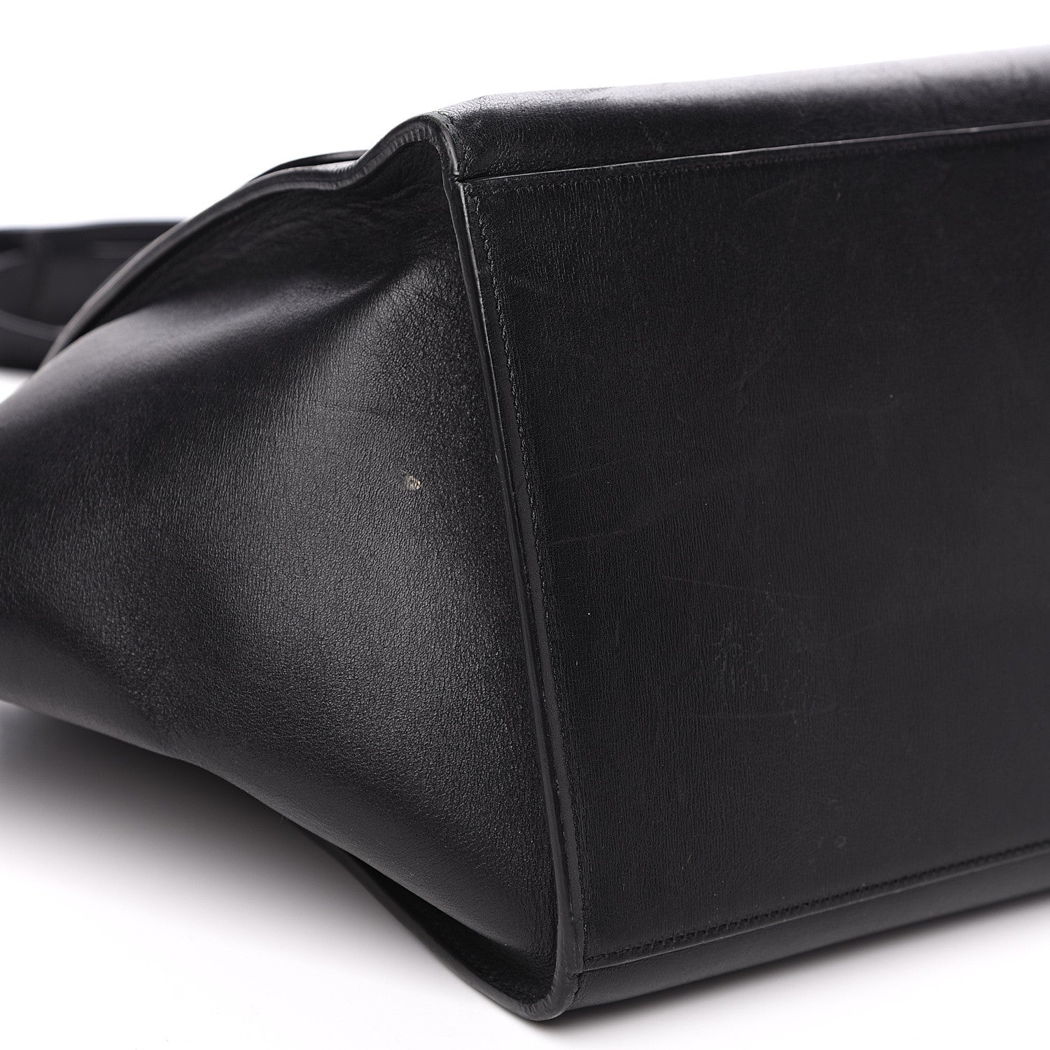 Celine Smooth Calfskin Medium Trapeze Black 10 of 14