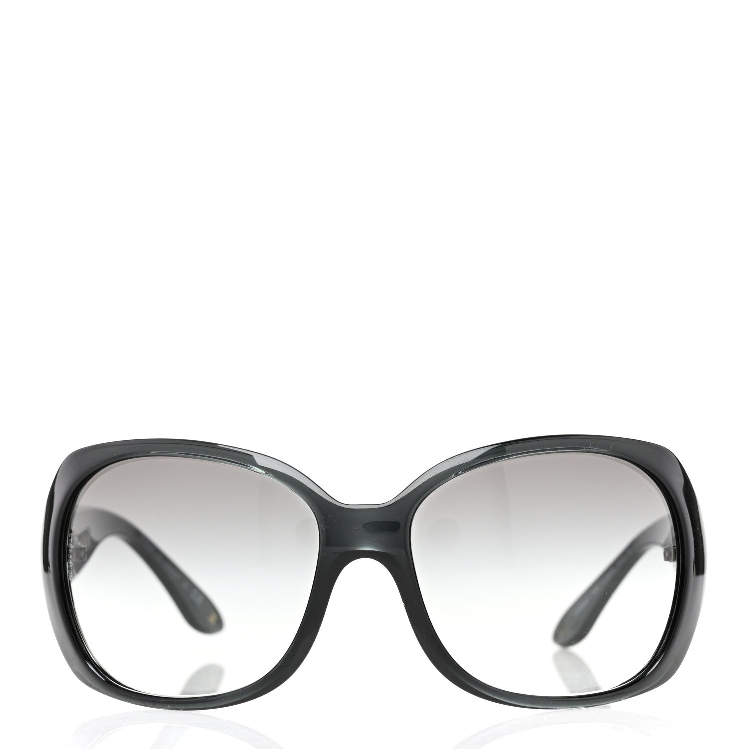 Chanel Logo Sunglasses 6035  Black Grey 2 of 10