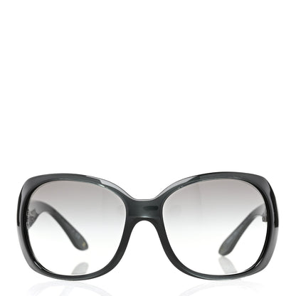 Chanel Logo Sunglasses 6035  Black Grey 2 of 10