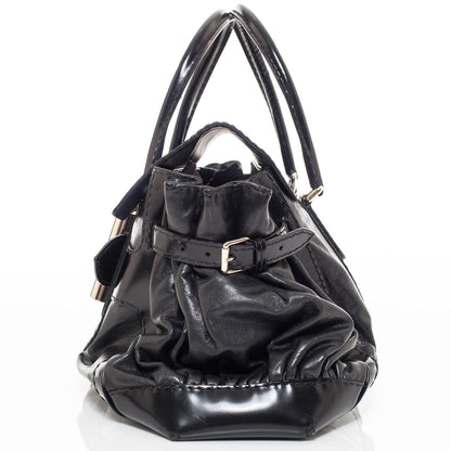 Gucci Leather Queen Tote Black 5 of 10