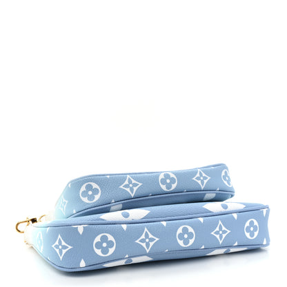 Louis Vuitton Monogram Giant By The Pool Multi Pochette Accessories Blue 4 of 12