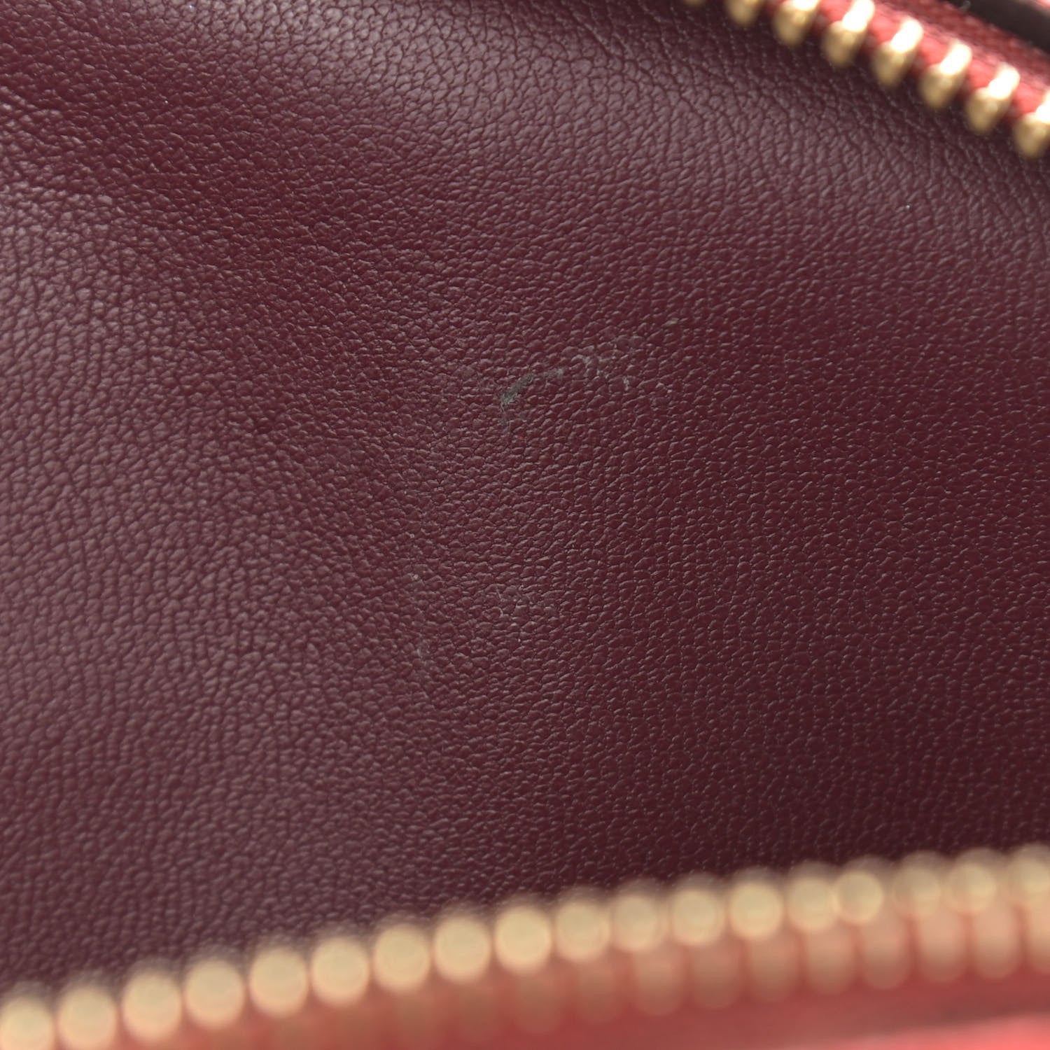 Givenchy Calfskin Crocodile Embossed Eden Round Red 10 of 11