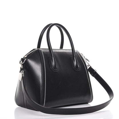 Givenchy Buffed Calfskin Small Chain Antigona Black 4 of 9