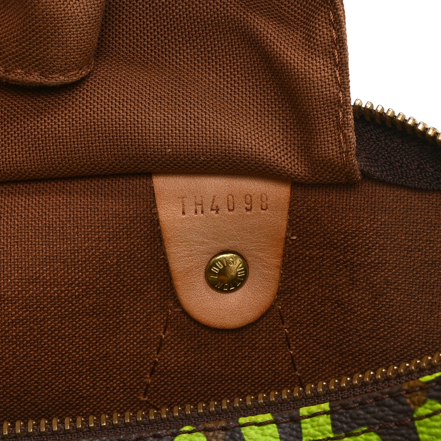 Louis Vuitton Monogram Graffiti Speedy 30 Green 7 of 10