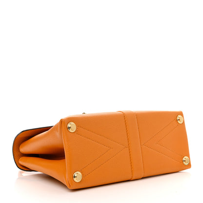 Louis Vuitton Grained Smooth Calfskin Rose Des Vents PM Amaretto 4 of 14