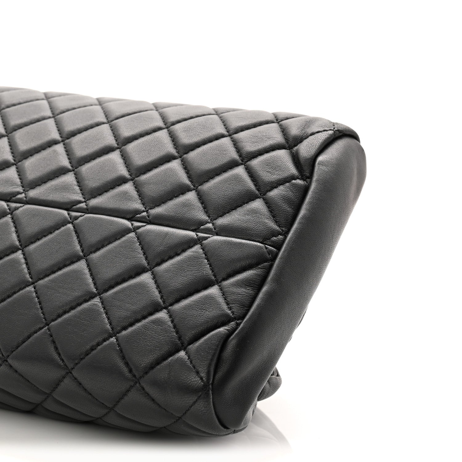 Chanel Lambskin Quilted Medium Just Mademoiselle Black 10 of 10