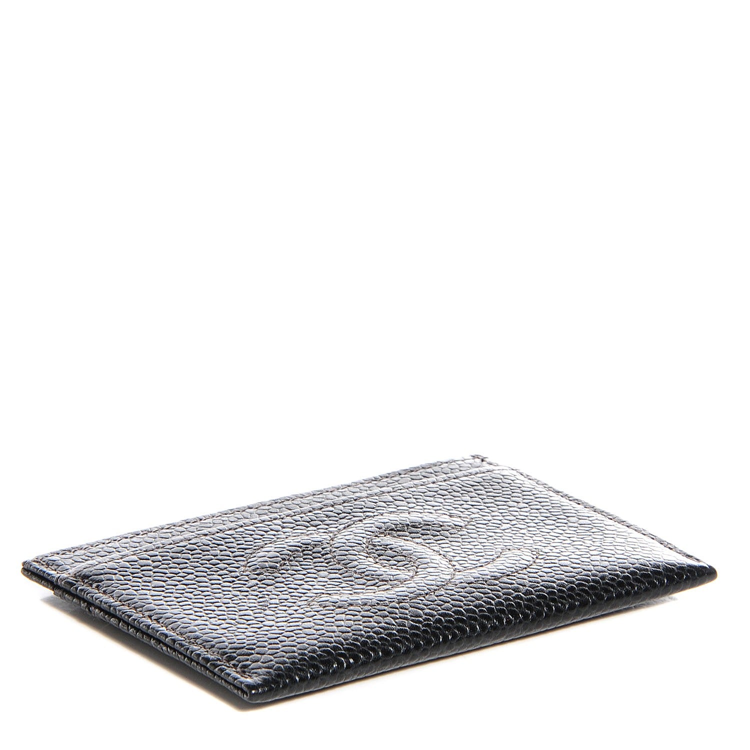 Chanel Caviar Timeless CC Card Holder Black 4 of 7