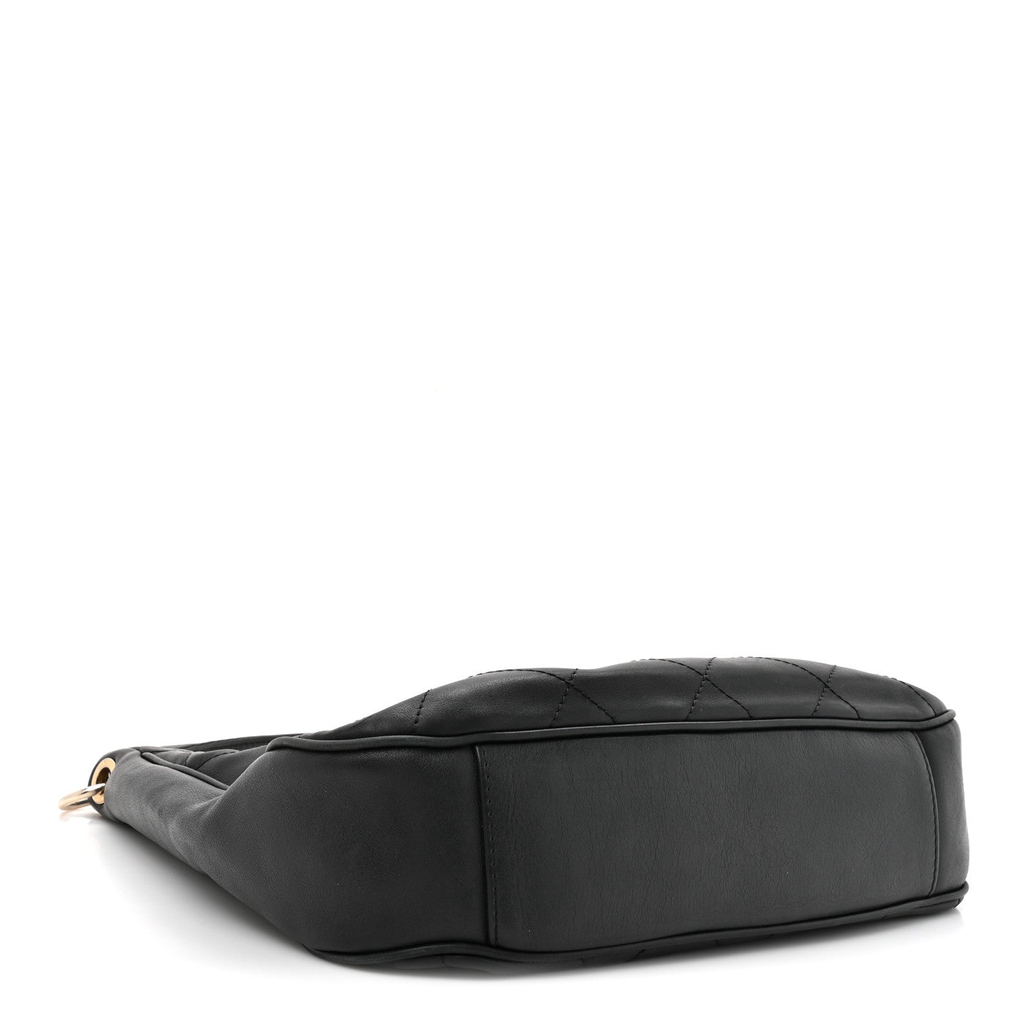 Chanel Calfskin Stitched Hobo Black 4 of 13