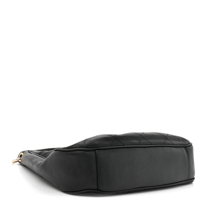 Chanel Calfskin Stitched Hobo Black 4 of 13