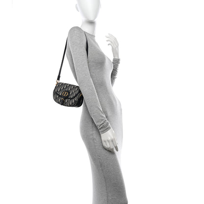 Christian Dior Oblique Bobby East West Bobby Bag Blue 2 of 10