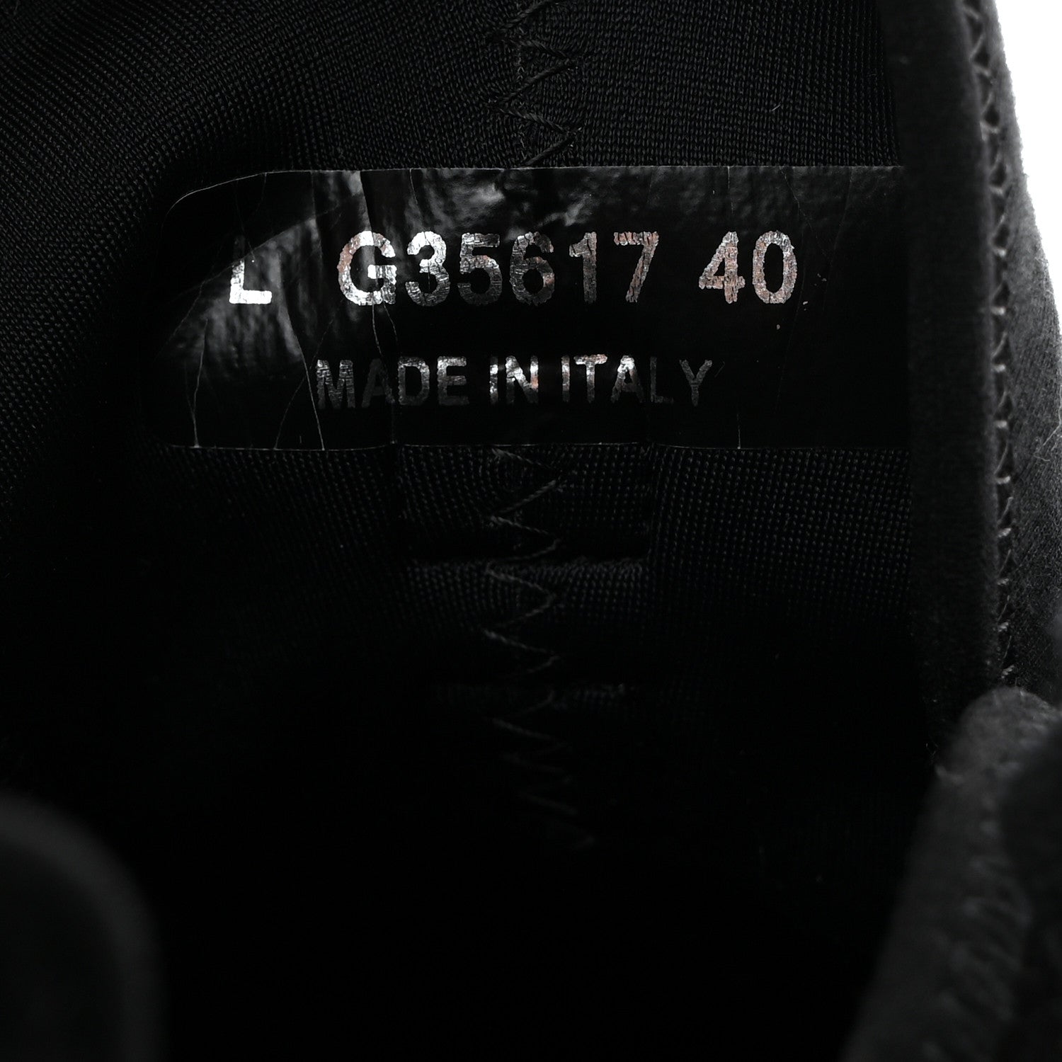 Chanel Velvet Calfskin Mixed Fibers CC Sneakers 40 Black 7 of 8