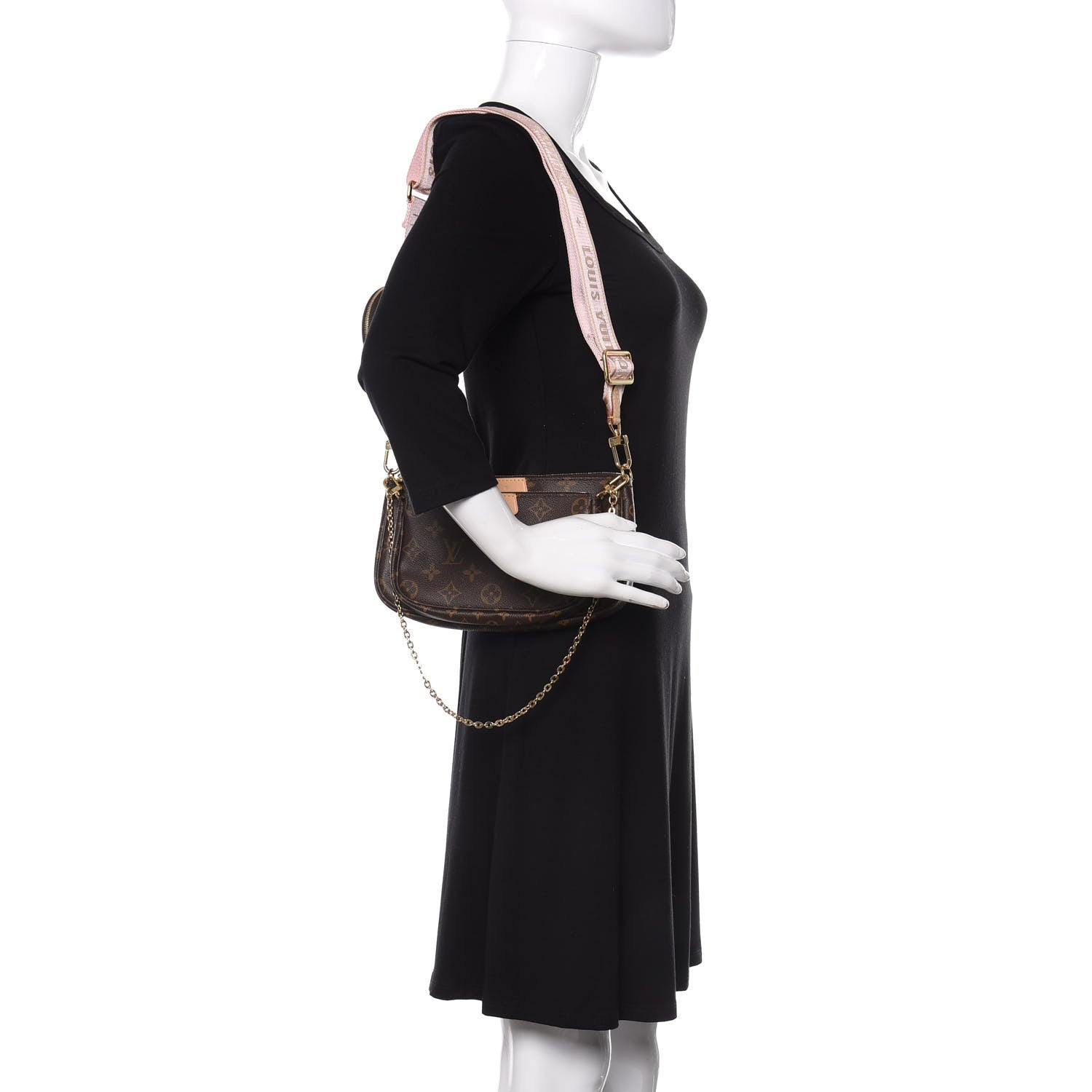 Louis Vuitton Monogram Multi Pochette Accessories Rose Clair 2 of 11