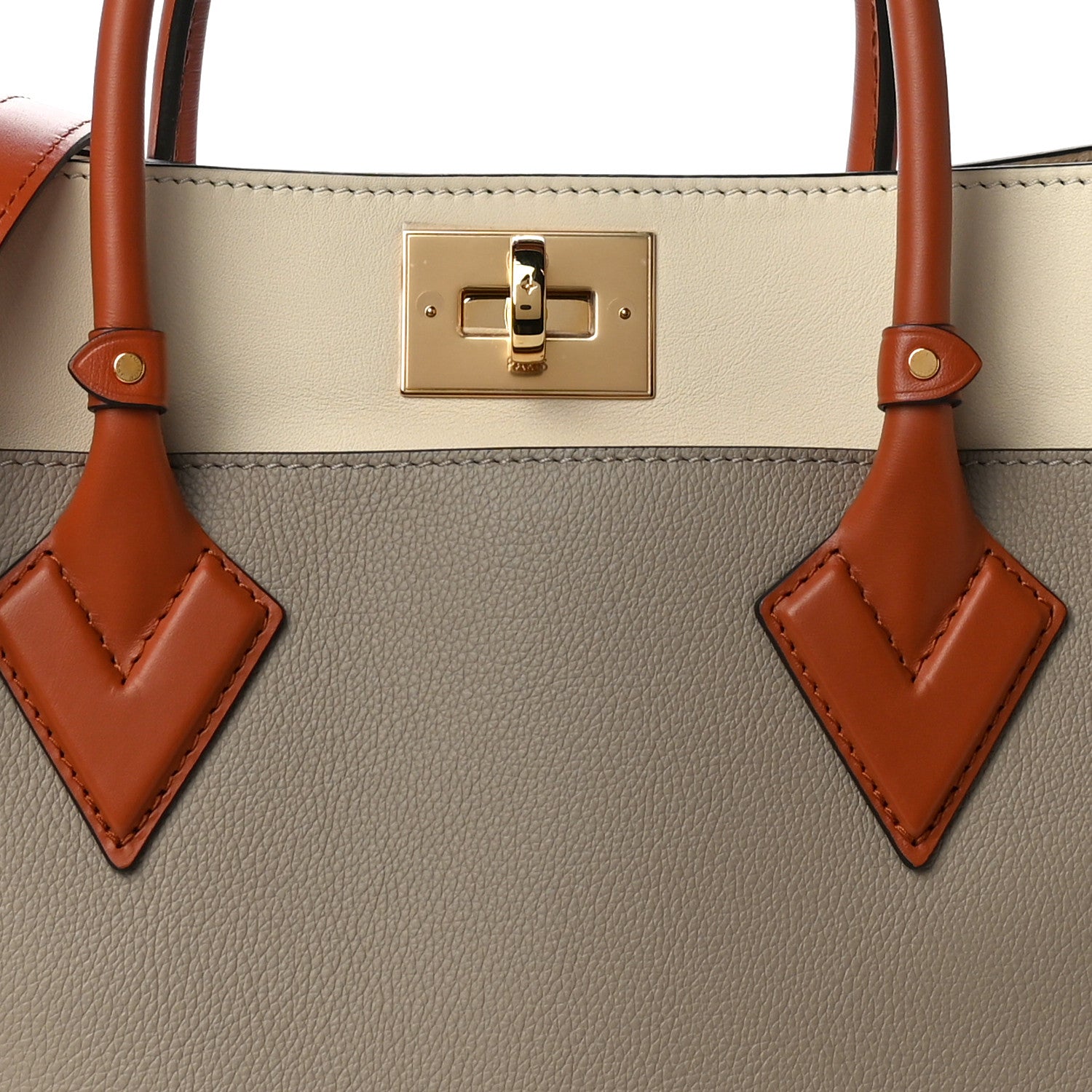 Louis Vuitton Calfskin Monogram Tufting On My Side Galet 7 of 9