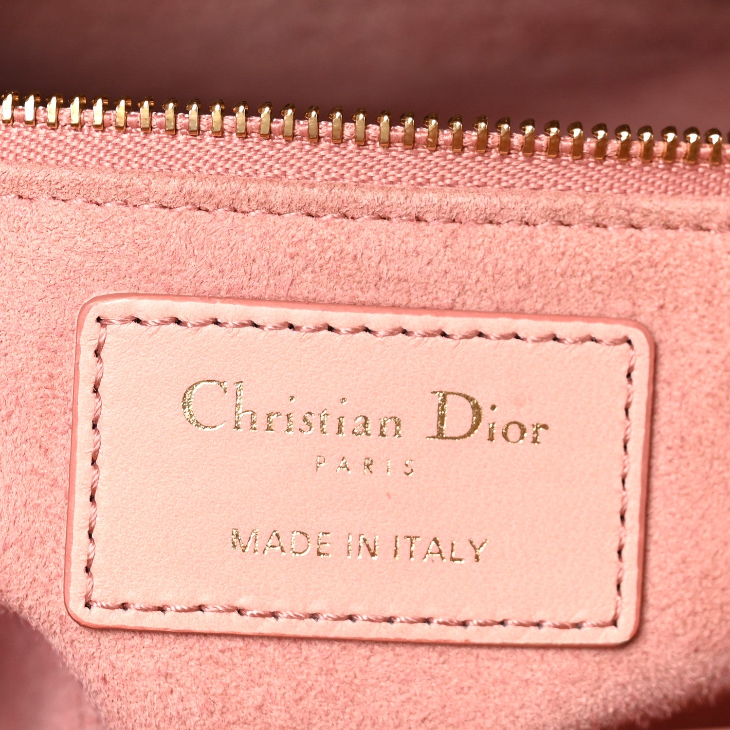 Christian Dior Lambskin Cannage Gradient Medium Lady Dior Pink 6 of 10