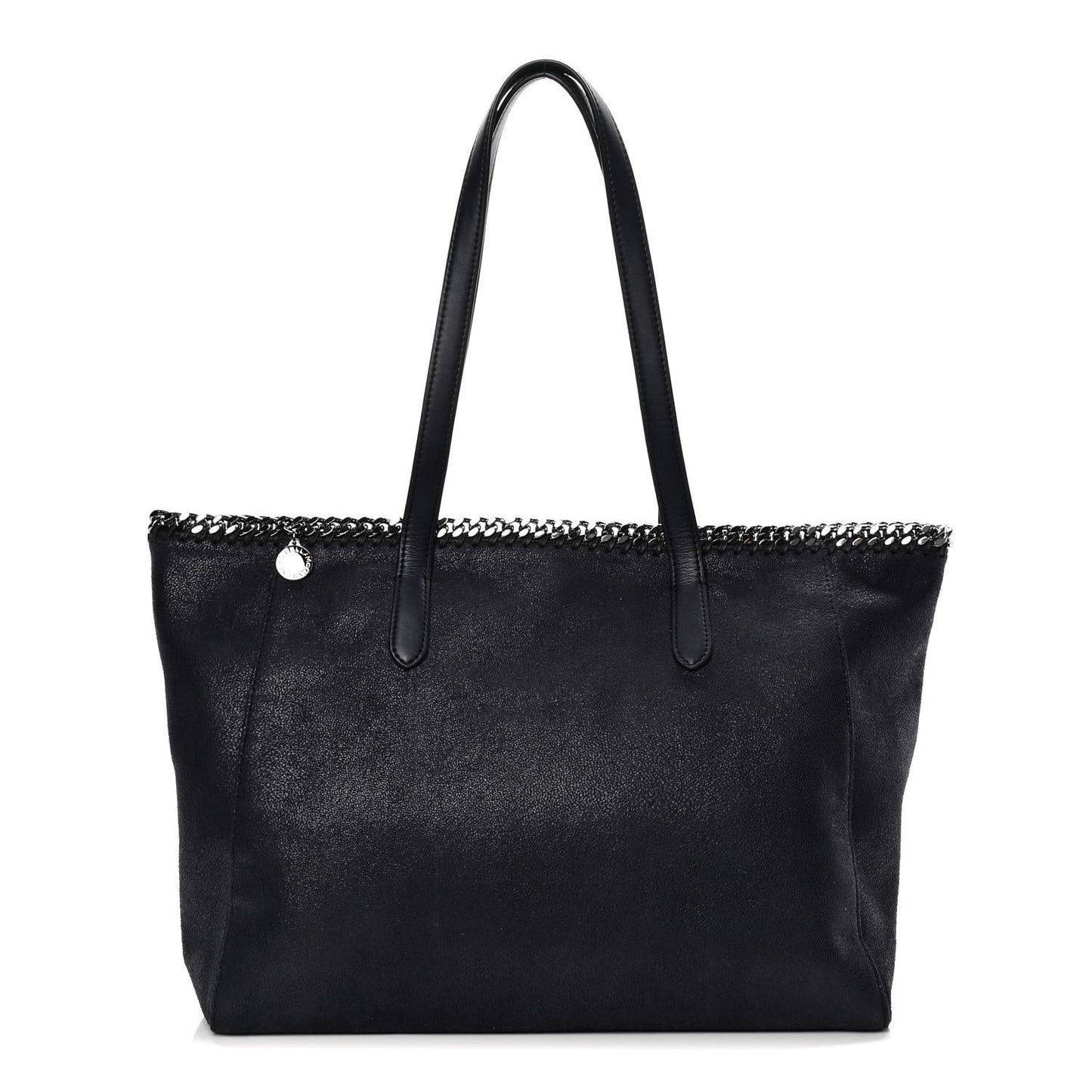 Shaggy Deer Falabella East West Shopper Tote Navy