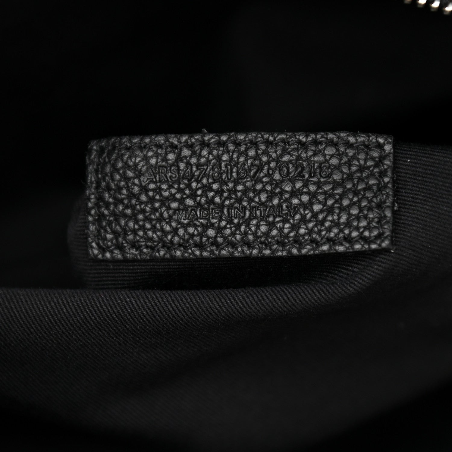 Saint Laurent Grained Calfskin Large Souple Sac De Jour Black 7 of 14