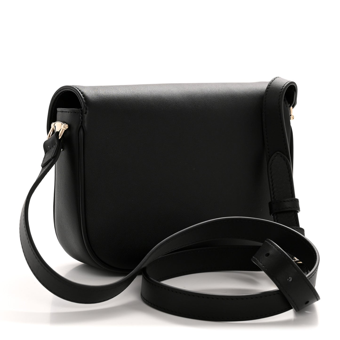 Arabella Calfskin Horsebit 1955 Shoulder Bag Black