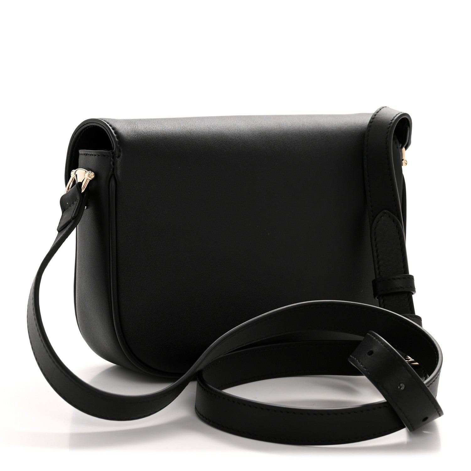 Gucci Arabella Calfskin Horsebit 1955 Shoulder Bag Black 3 of 10