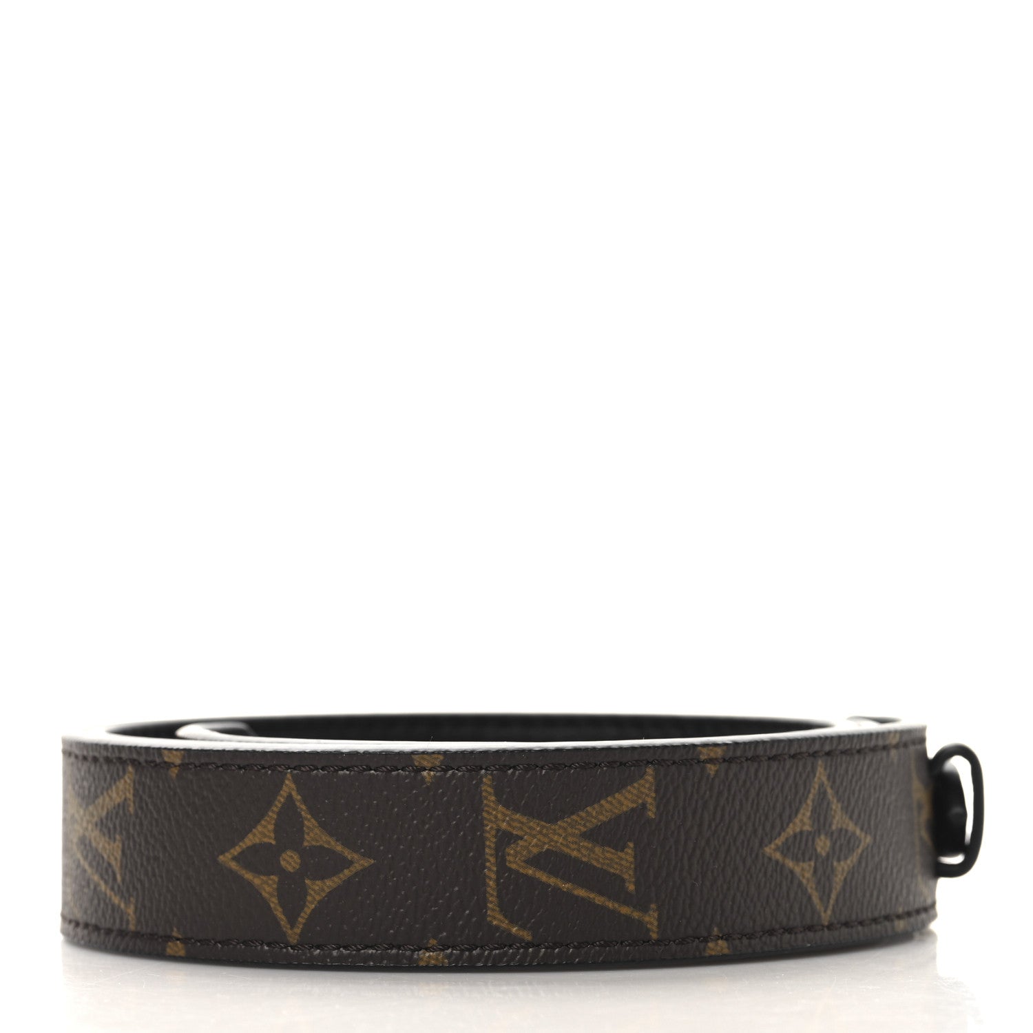 Louis Vuitton Monogram Bandouliere Shoulder Strap XL Black 2 of 5
