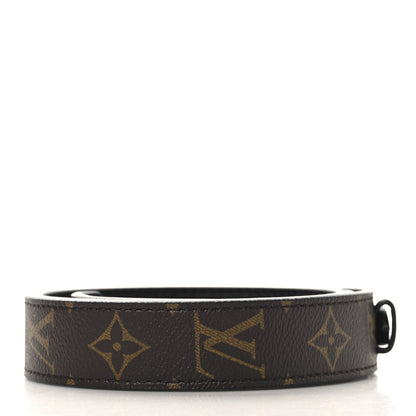 Louis Vuitton Monogram Bandouliere Shoulder Strap XL Black 2 of 5