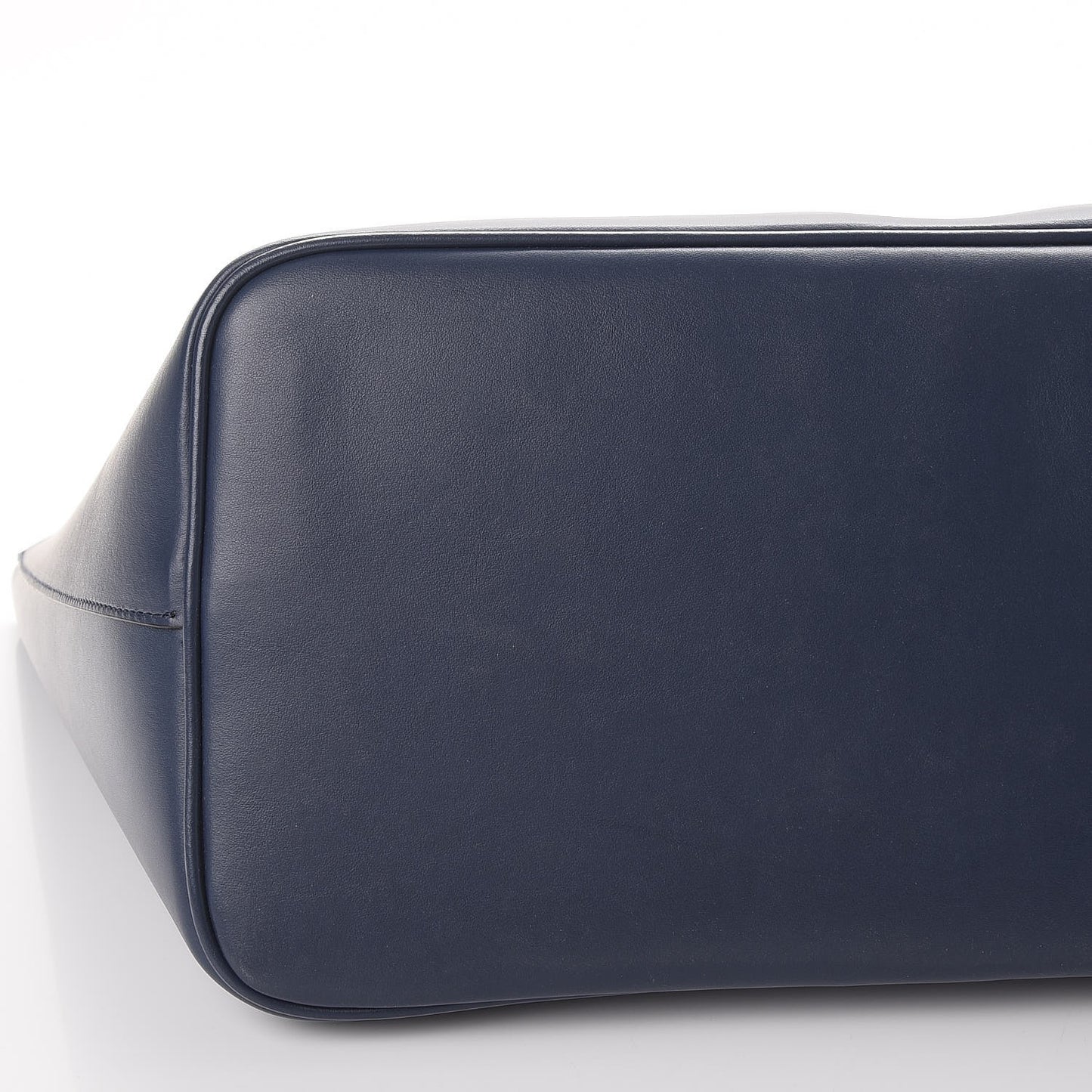 Calfskin Large Antigona Tote Night Blue Silver