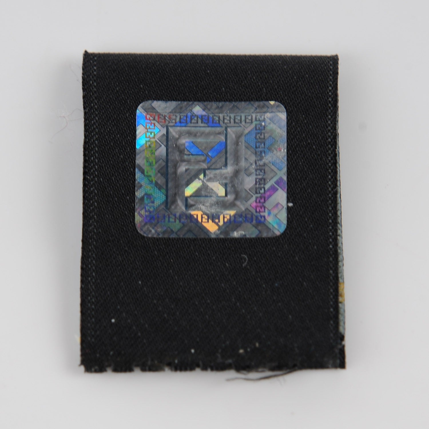 Fendi Vitello Crystal Tooth Monster Coin Pouch Key Case Oceano Multicolor 9 of 10