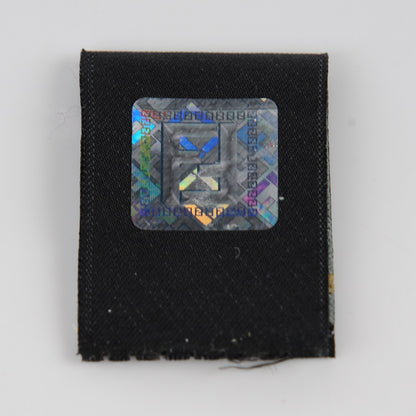 Fendi Vitello Crystal Tooth Monster Coin Pouch Key Case Oceano Multicolor 9 of 10