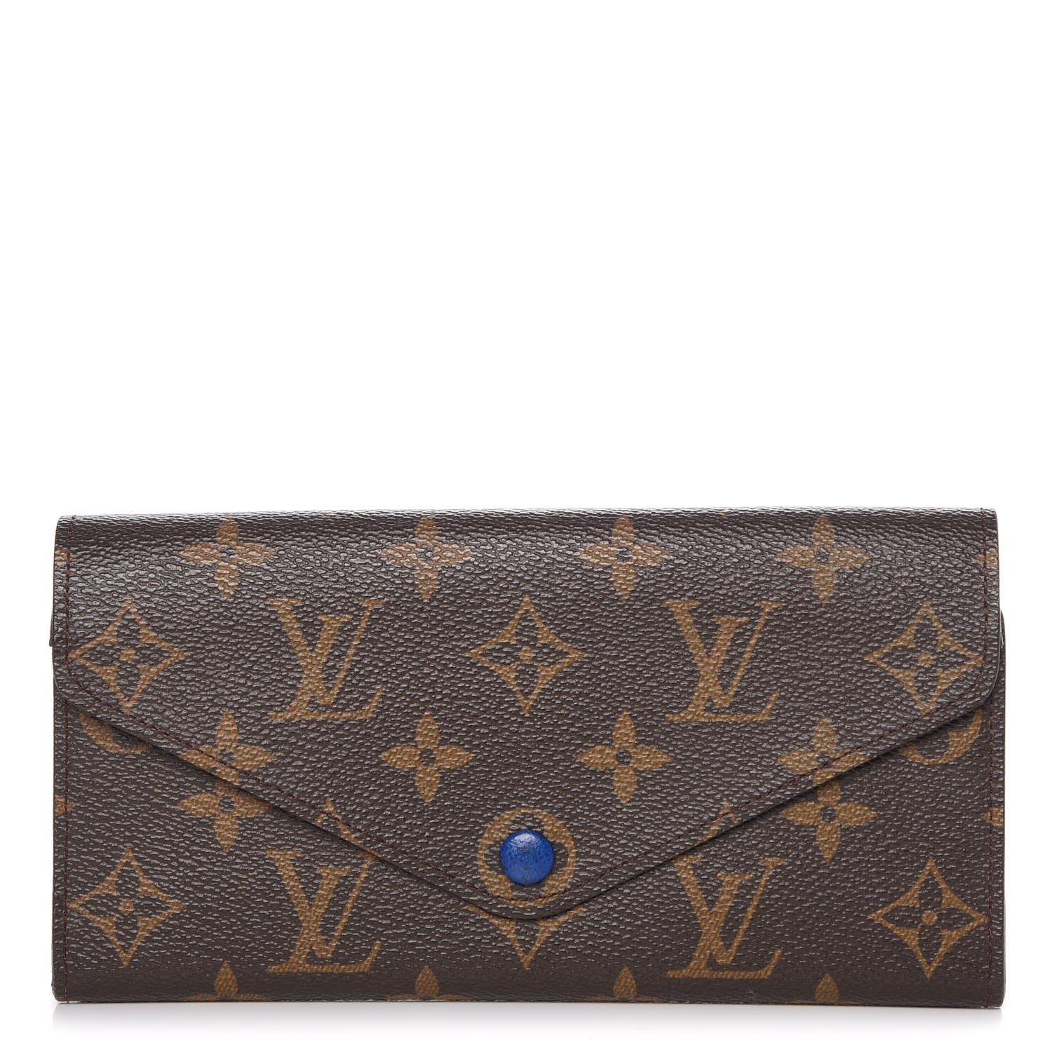 Louis Vuitton Monogram Josephine Wallet Blue 1 of 12