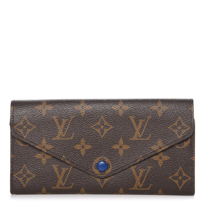 Louis Vuitton Monogram Josephine Wallet Blue 1 of 12