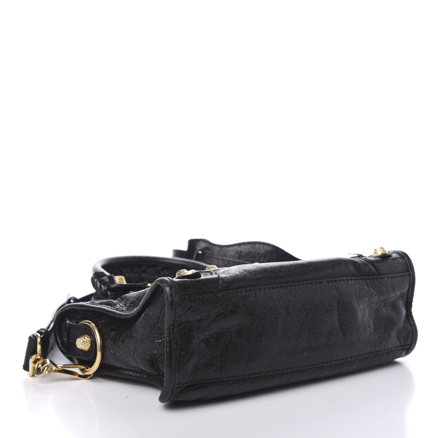 Balenciaga Agneau Giant 12 Gold Hardware Mini City Black 5 of 14