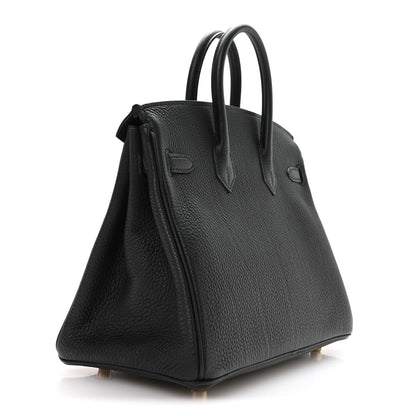 Hermes Togo Birkin 25 Black 3 of 11