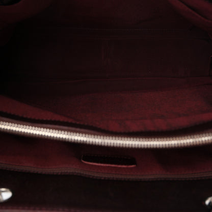 Chanel Caviar Quilted Grand Shopping Tote GST Dark Bordeaux 5 of 11