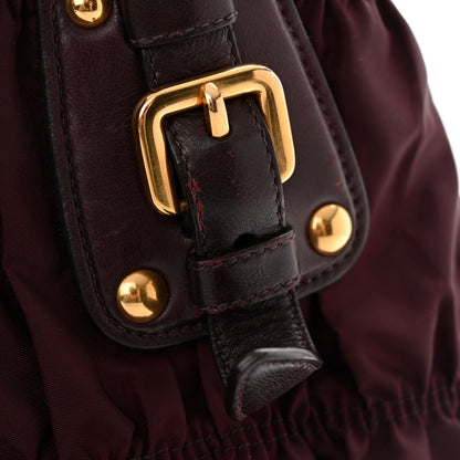 Prada Nappa Gaufre Tote Granato 12 of 14