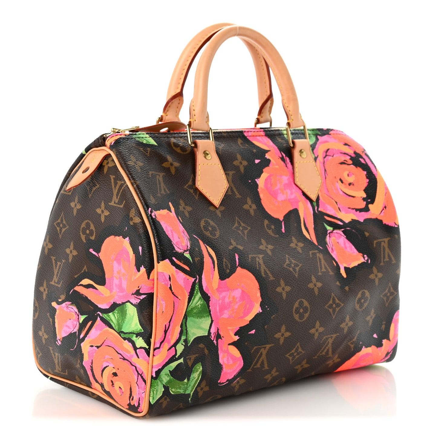 Monogram Roses Speedy 30