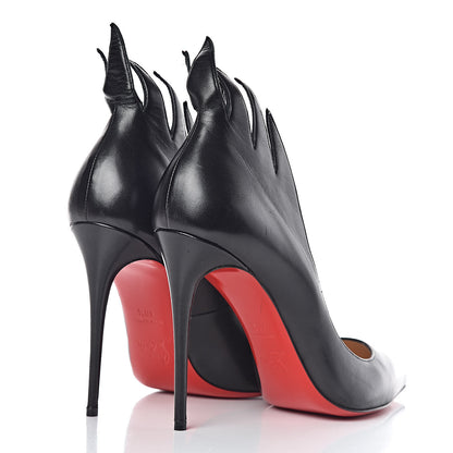 Christian Louboutin Shiny Nappa Victorina 100 Pumps 40.5 Black 4 of 11