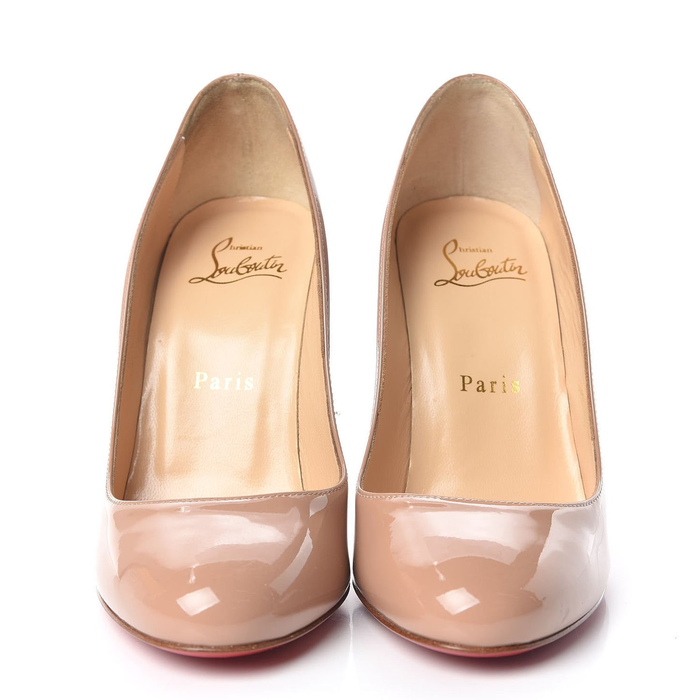 Patent Fifille 100 Pumps 36 Nude
