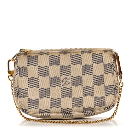 Louis Vuitton Damier Azur Mini Pochette Accessories 1 of 7