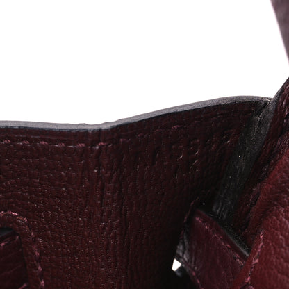 Hermes Togo Birkin 25 Bordeaux 7 of 12