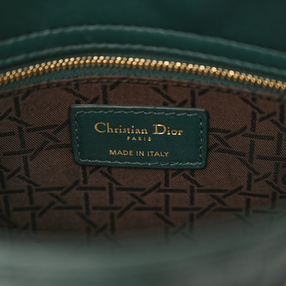 Christian Dior Lambskin Cannage Small My ABCDior Lady Dior Dark Green 6 of 10