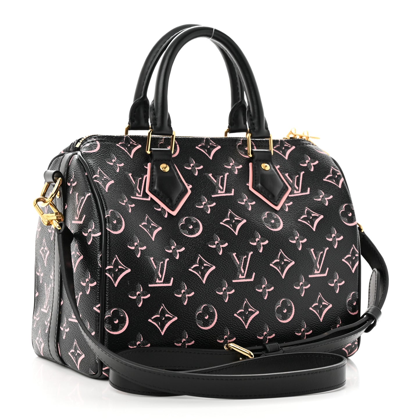 Monogram Fall for You Speedy Bandouliere 25 Black