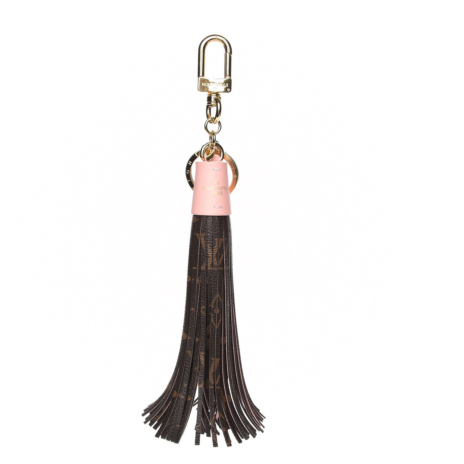 Louis Vuitton Monogram Tassel Bag Charm Pink 1 of 6