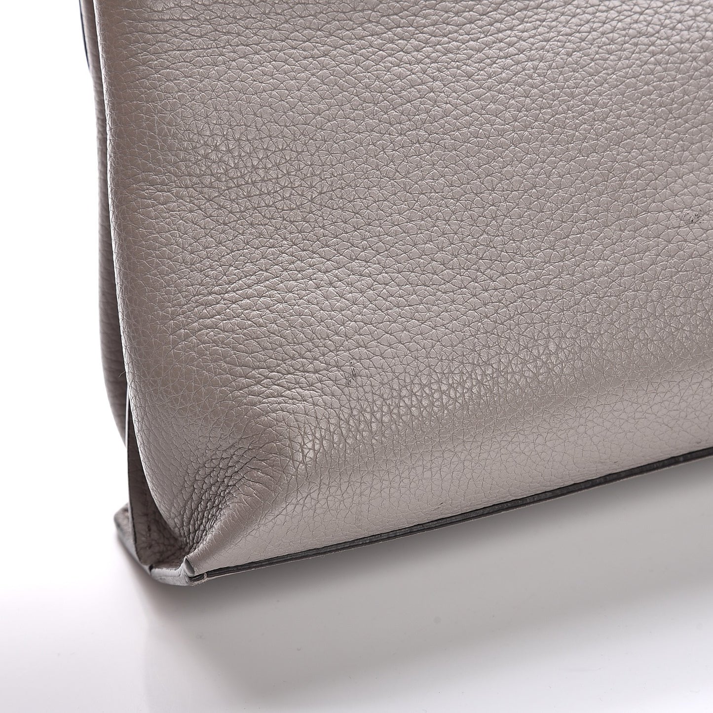 Cellarius Calfskin Small Bamboo Daily Top Handle Bag Storm Grey