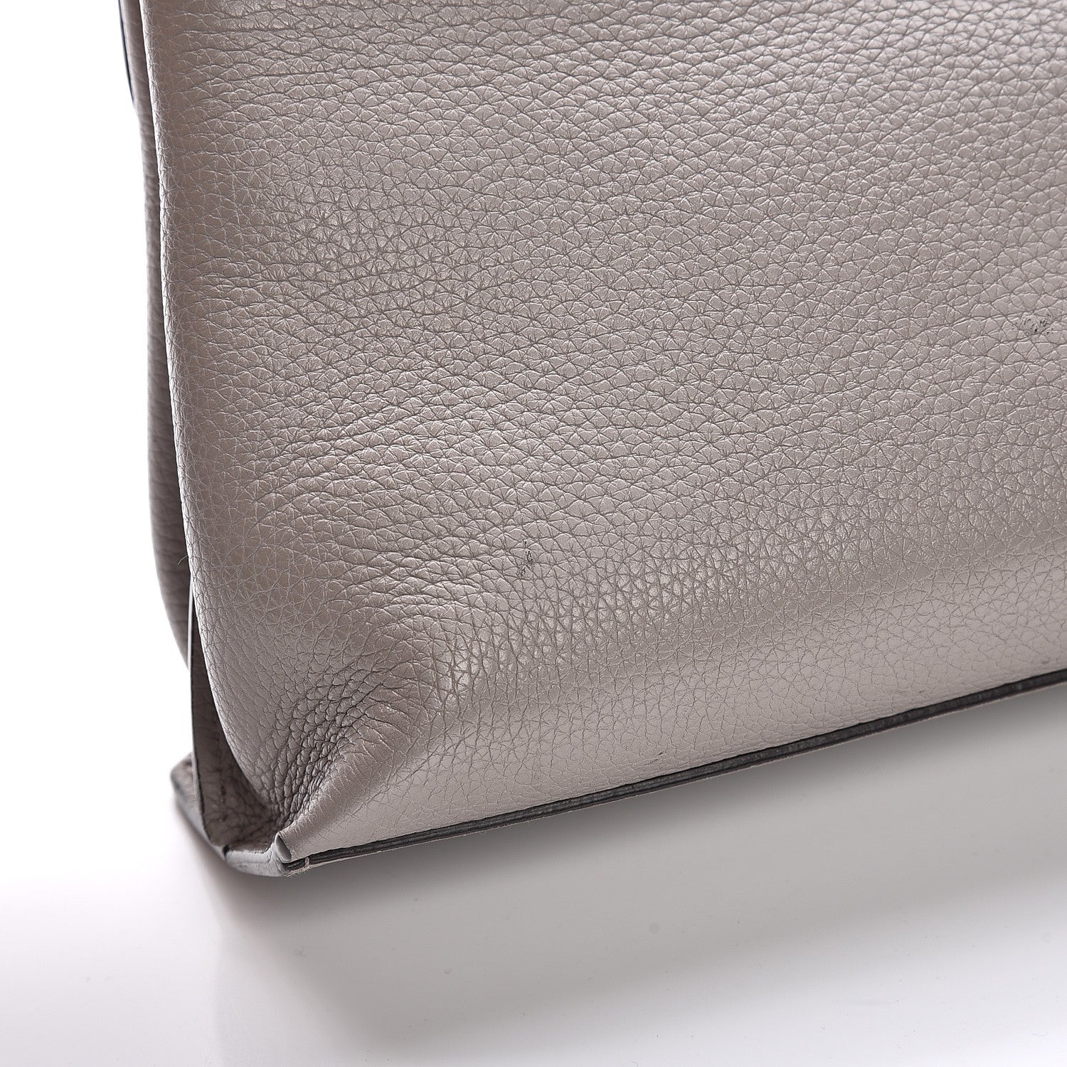 Gucci Cellarius Calfskin Small Bamboo Daily Top Handle Bag Storm Grey 12 of 14