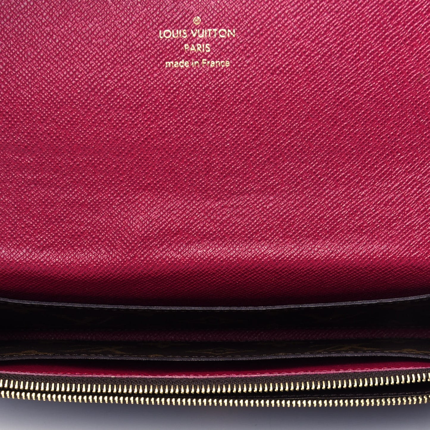 Monogram Emilie Wallet Fuchsia