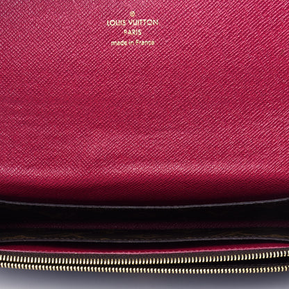 Louis Vuitton Monogram Emilie Wallet Fuchsia 4 of 4