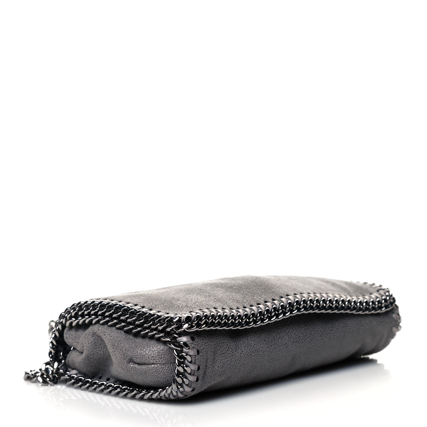 Stella McCartney Shaggy Deer Falabella Crossbody Bag Light Grey 4 of 10