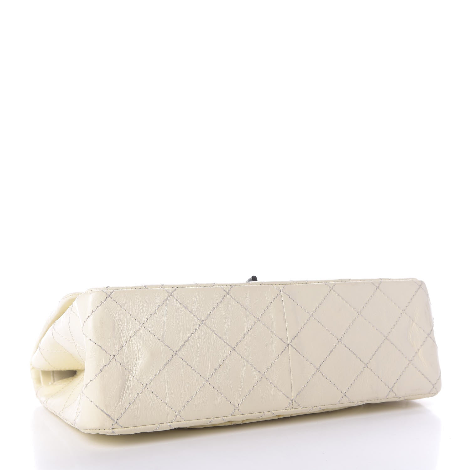 Chanel Aged Calfskin Quilted 2.55 Reissue 226 Flap White 4 of 13