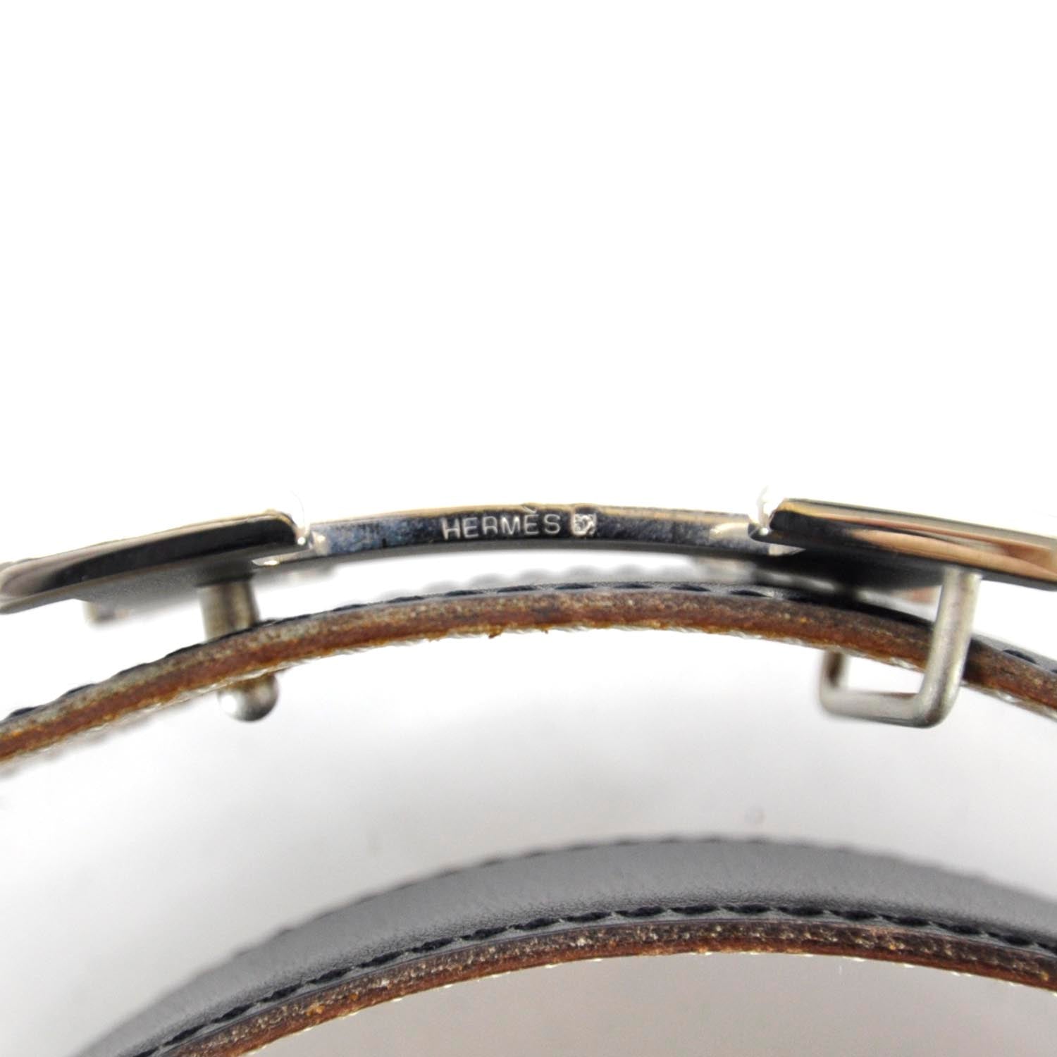Hermes Box Reversible H Belt 75 3 of 7